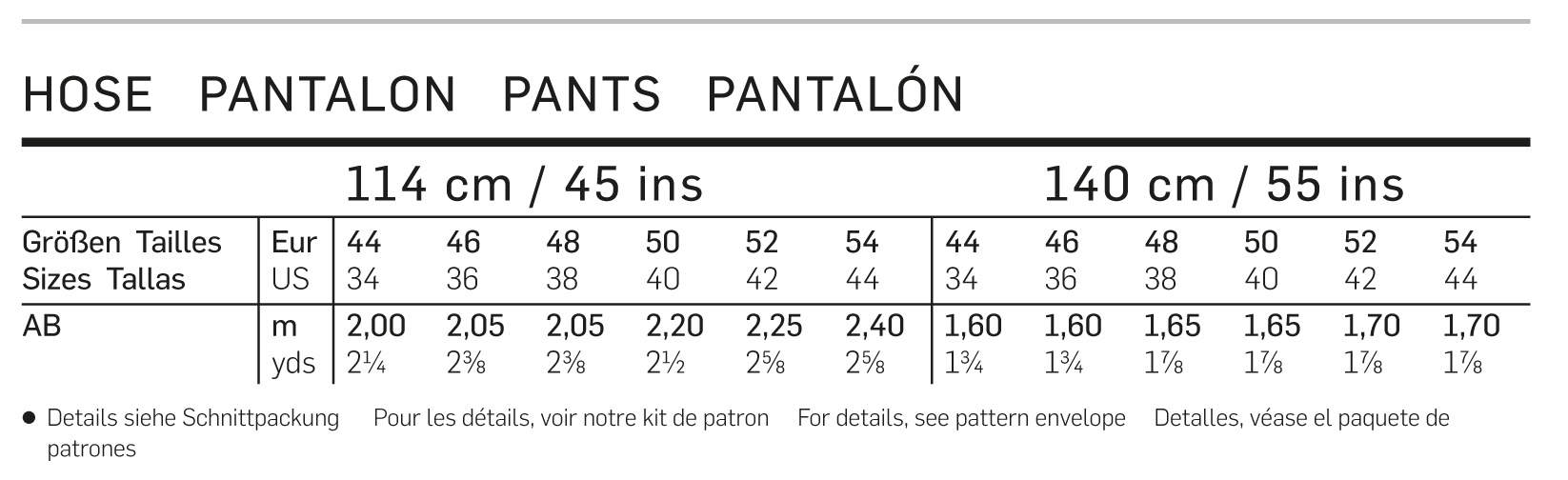 burda Schnitt 6933 "Herrenhose"