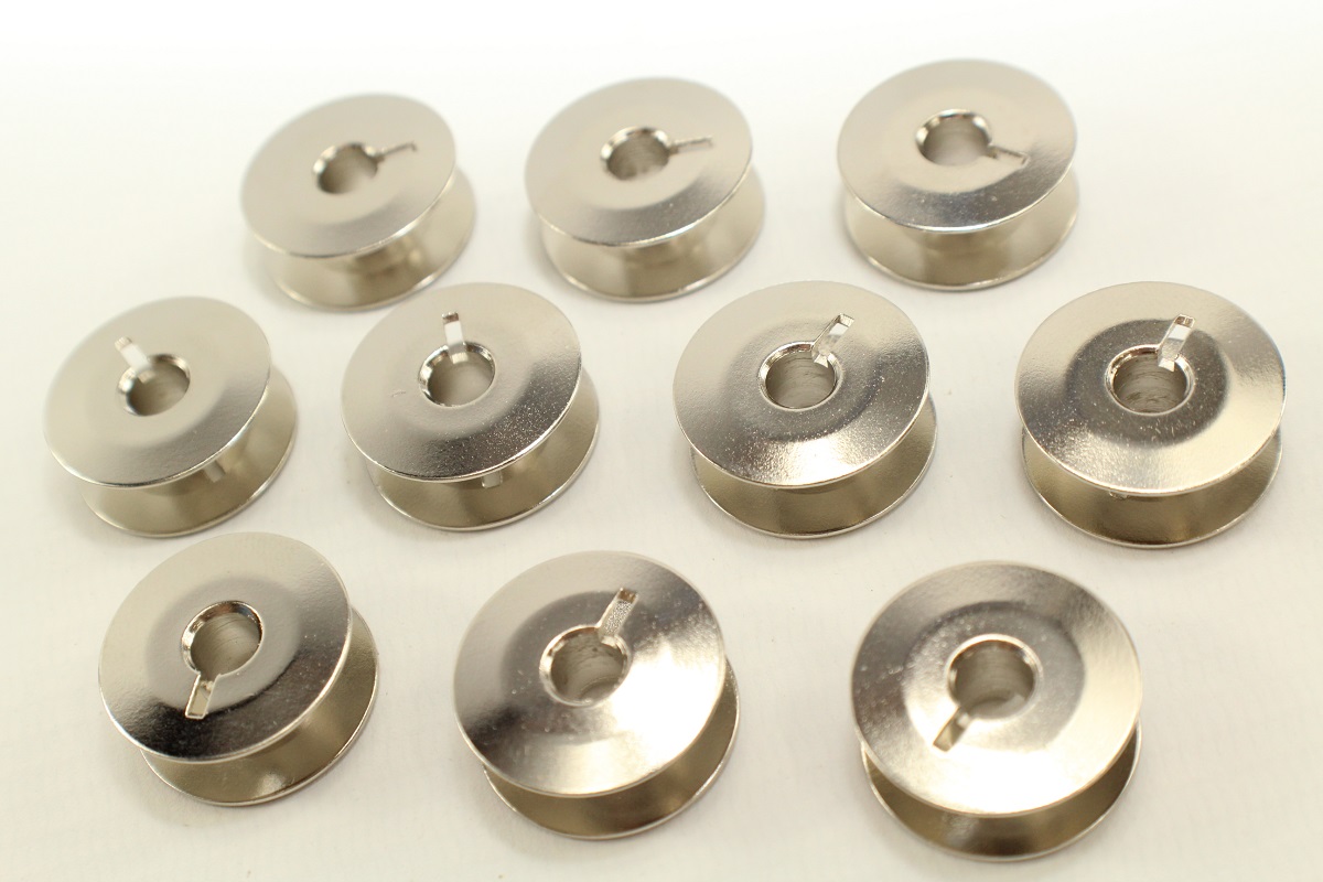 10 Spulen für PFAFF aus Metall ältere und neuere Modelle