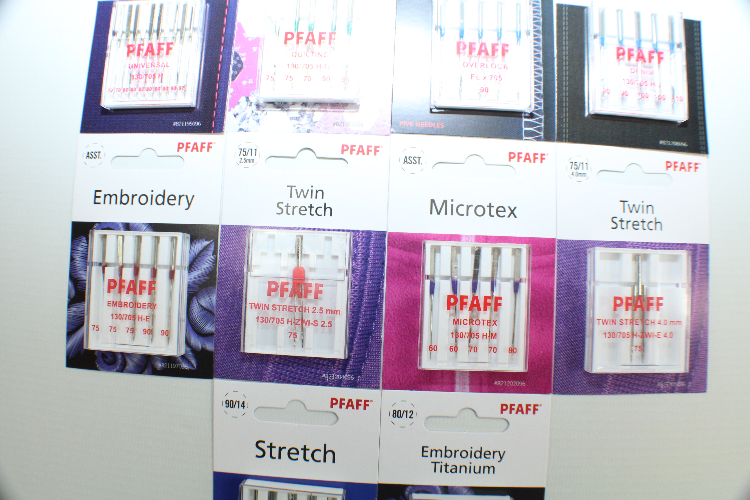 Original PFAFF Nadelset 5  Der 10-er Pack Mit Allem drin !!!