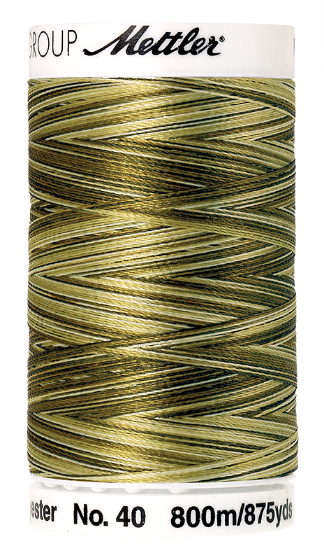 Stickgarn 800 Meter, Farbe:9976, Amann Poly Sheen Multi