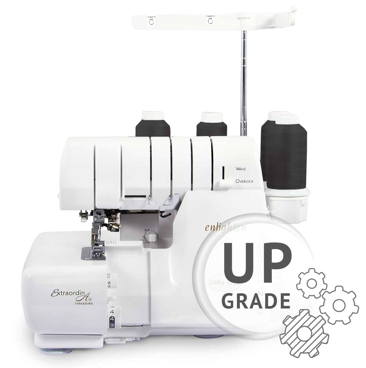 Baby Lock enlighten  aktuelle upgrade Version