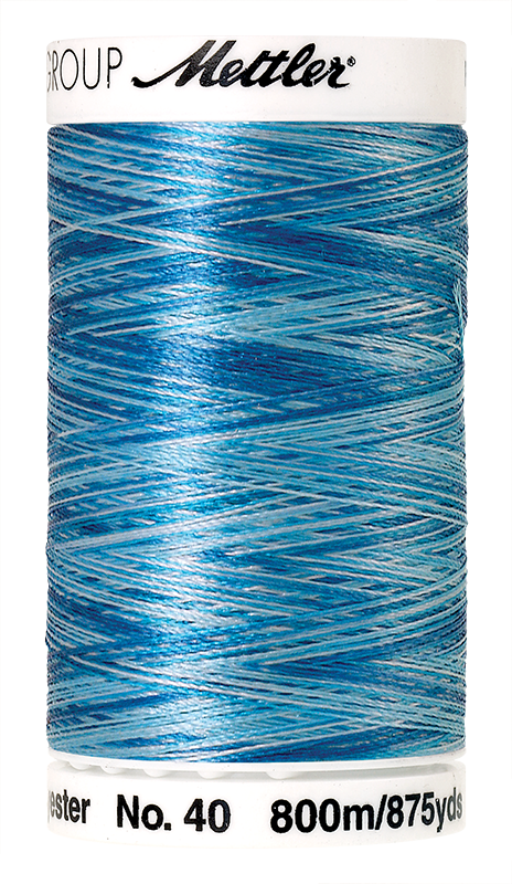 Stickgarn 800 Meter, Farbe:9930, Amann Poly Sheen Multi