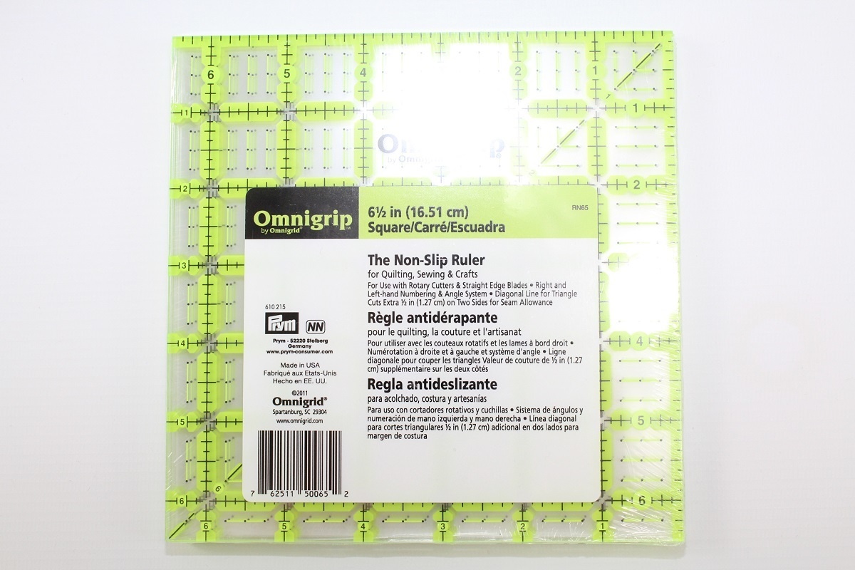 Omnigrip Anti - Rutsch Lineal, 6,5x6,5inch