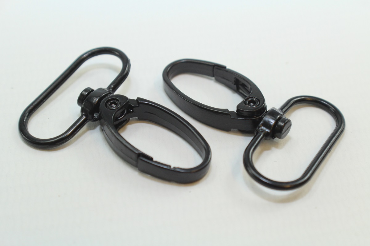 Taschen-Set schwarz 2,5cm