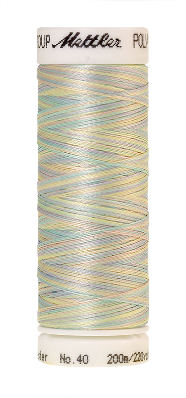 Stickgarn 200 Meter, Farbe:9936, Amann Poly Sheen Multi