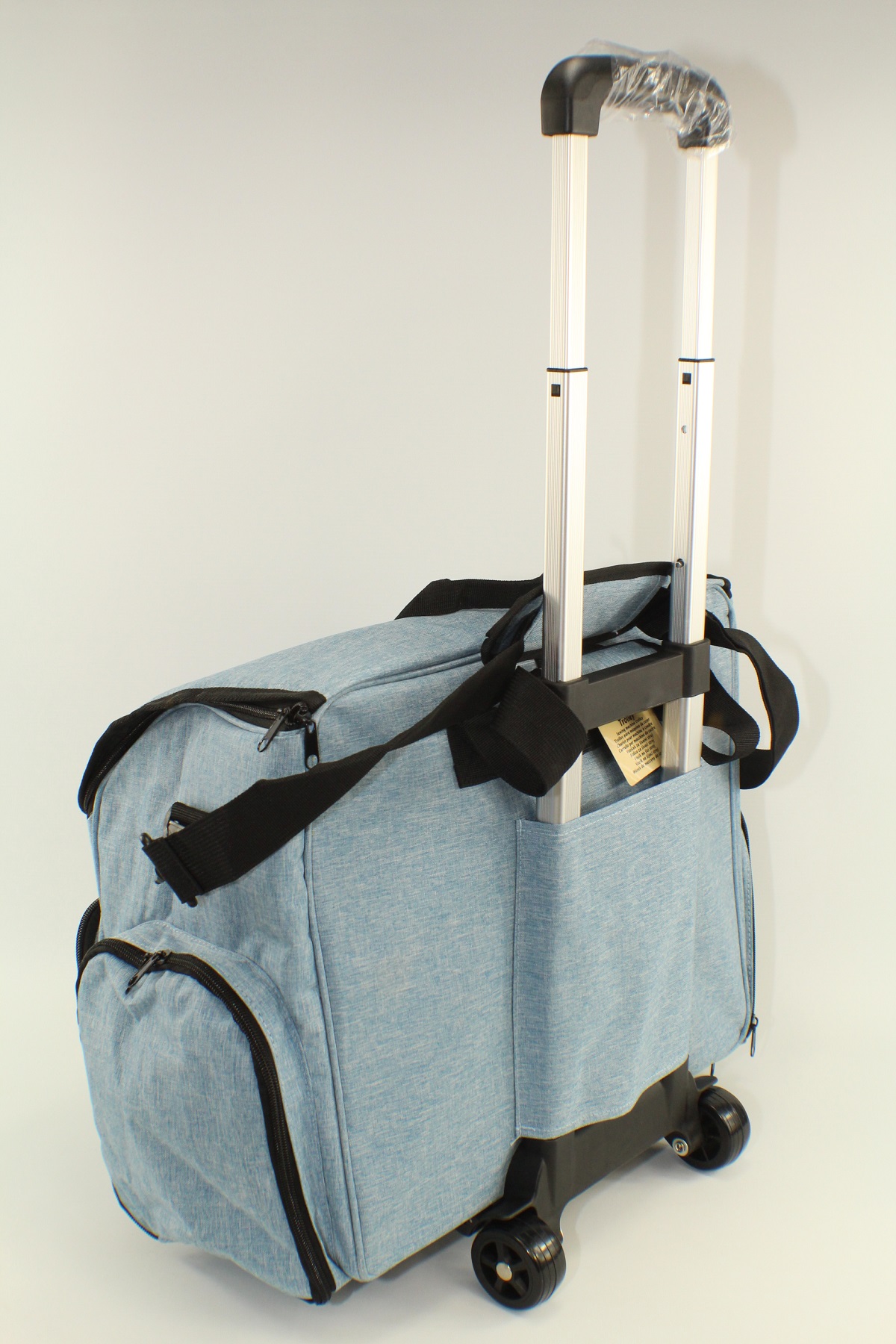 Nähmaschinen Trolley in Jeansoptik (Maße: ca.44 x 22 x 36cm) 