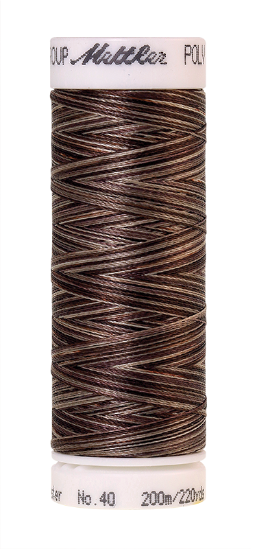 Stickgarn 200 Meter, Farbe:9927, Amann Poly Sheen Multi