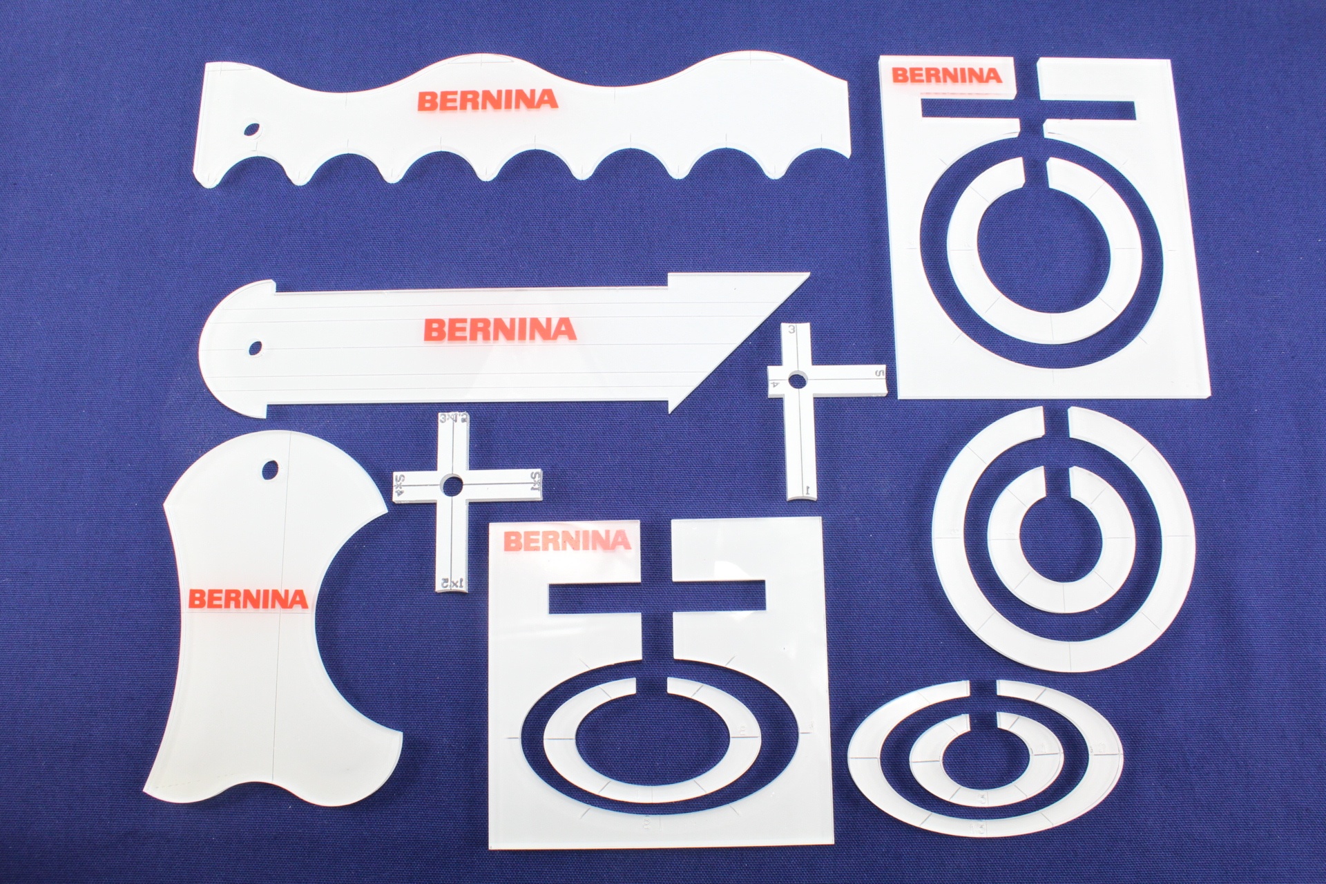 Original Bernina Formschablonen-Set für Nähmaschinen