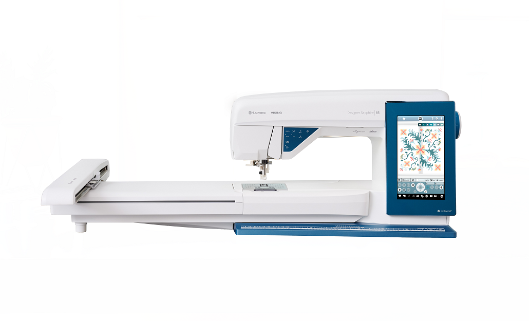 Husqvarna Viking Designer Sapphire 85 inkl. Stickeinheit und My Sewnet Platinum 90 Tage Abo