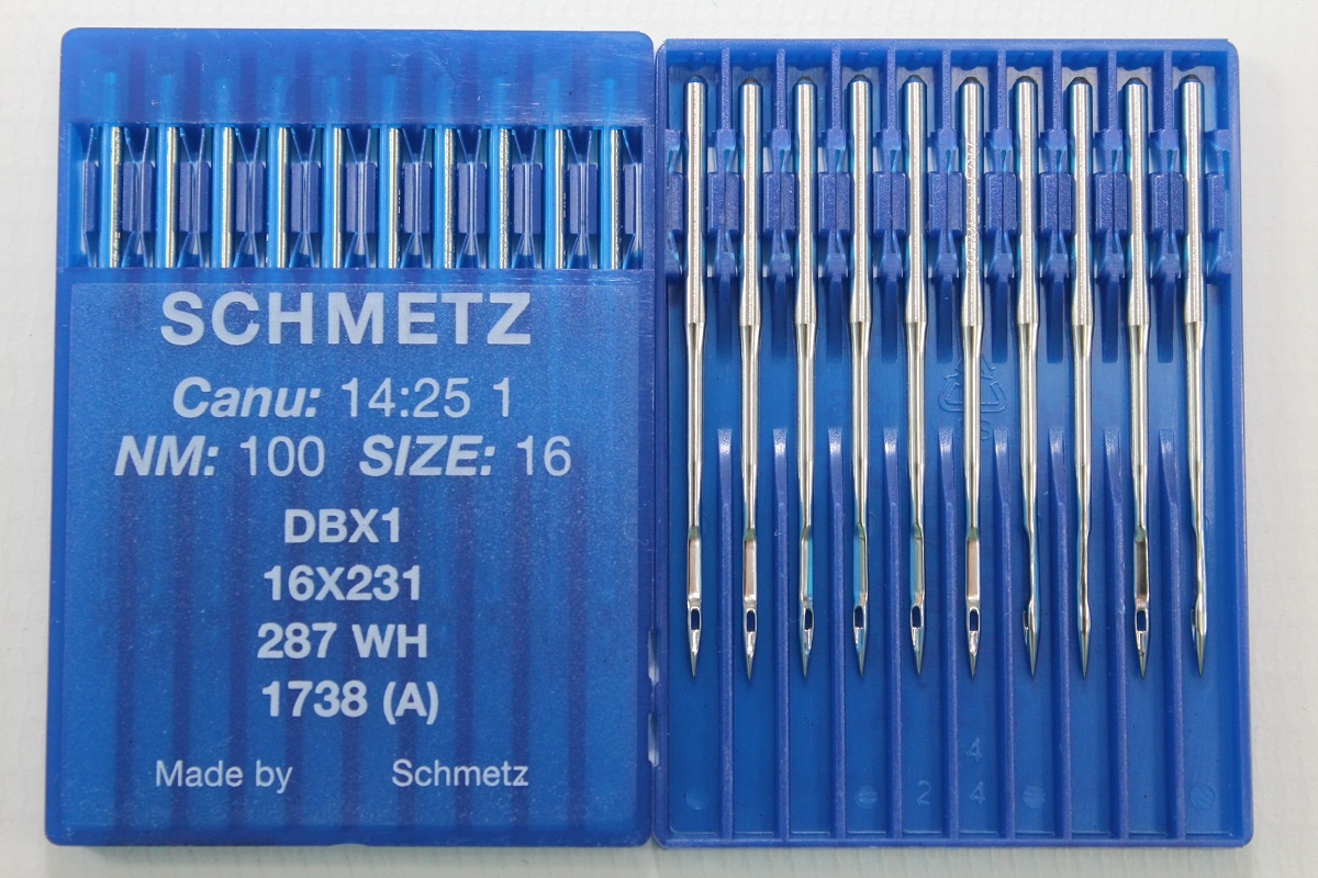 Rundkolbennadeln Stärke 100 System DBx1 / 16x231 / 287 WH / 1738 (A)