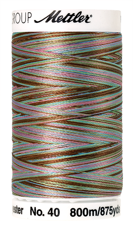 Stickgarn 800 Meter, Farbe:9972, Amann Poly Sheen Multi