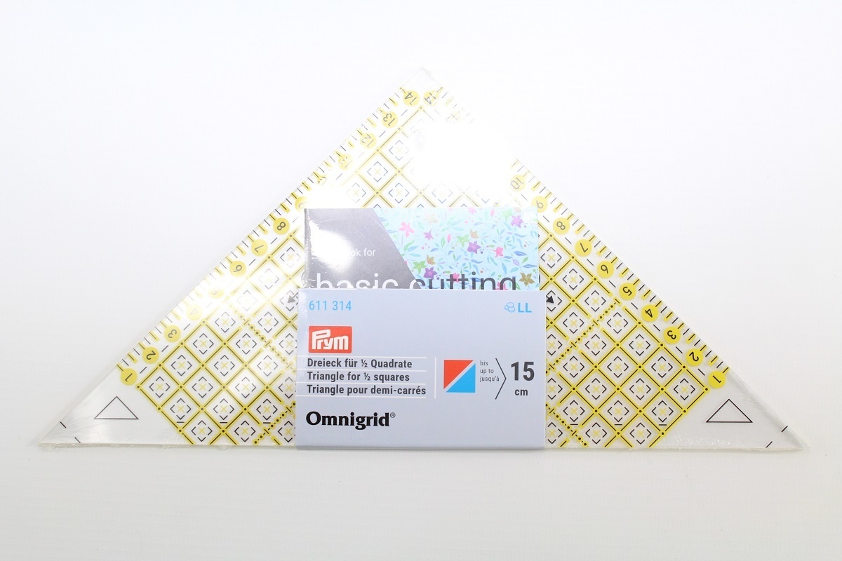 Flottes Dreieck, für ½ Quadrat-Dreiecke, bis 15cm
