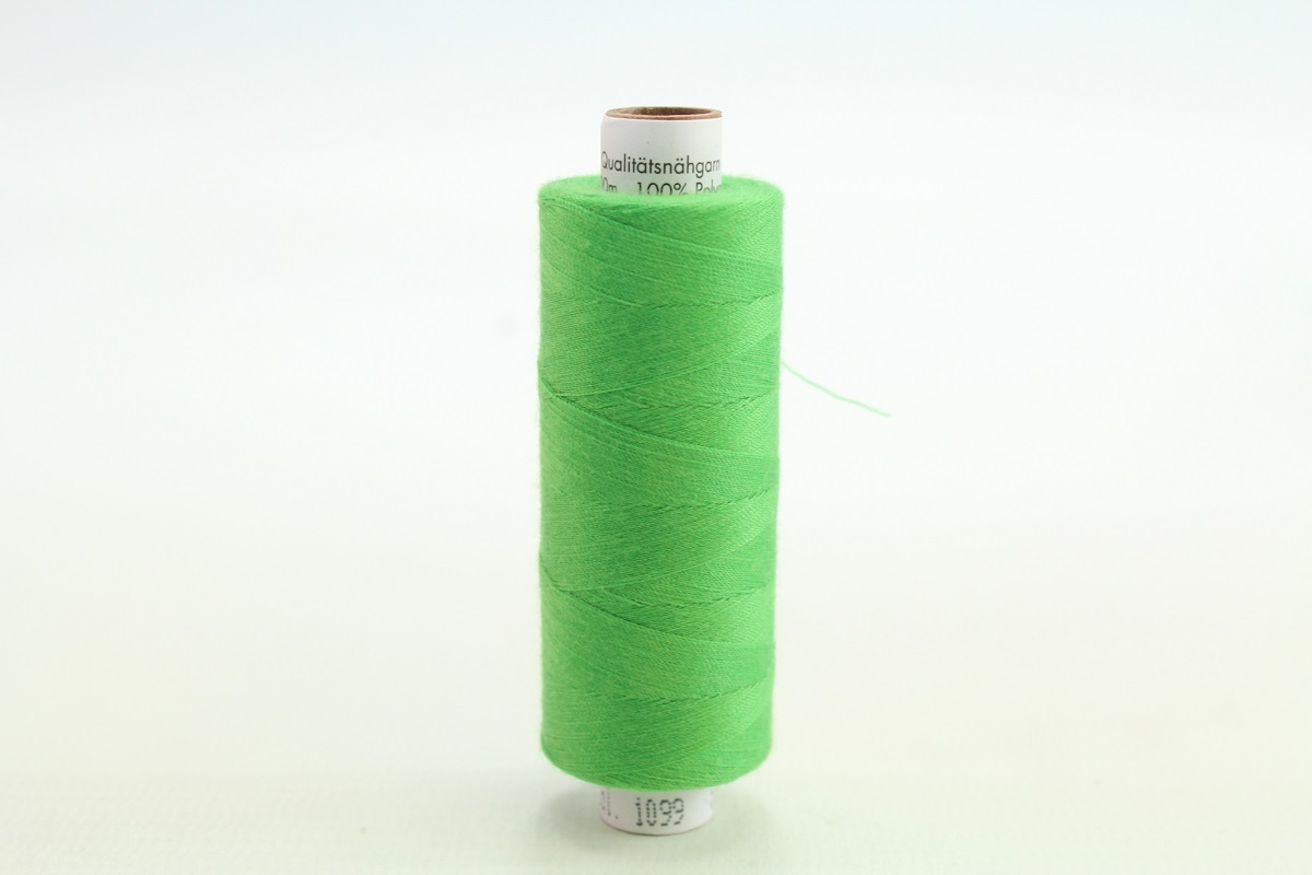 Troja 500M. in schöner Nähwelt Box (7er Set, blau, grün, rot,orange, gelb)