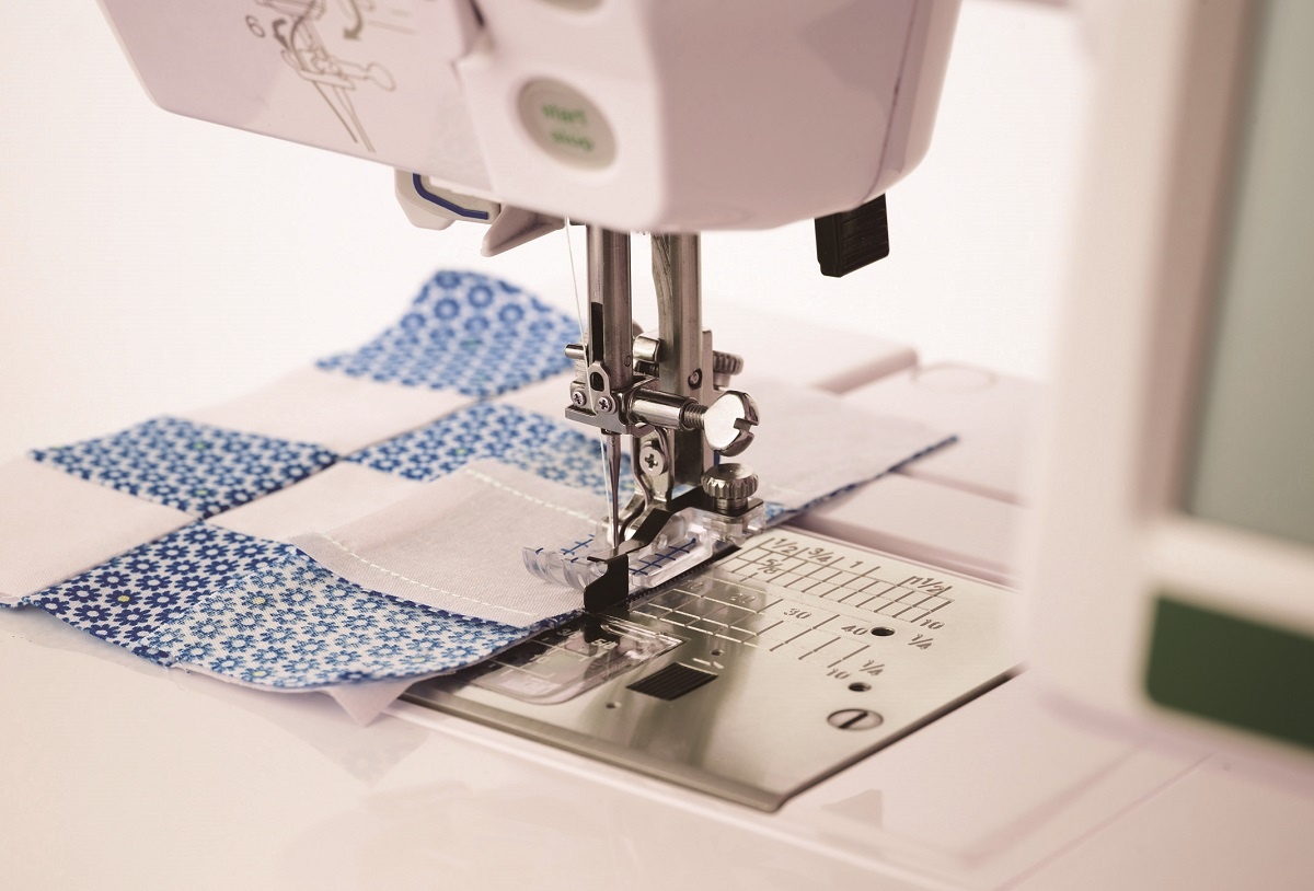 ELNA / JANOME Klarsicht-Quiltfuss-Set mit Führung