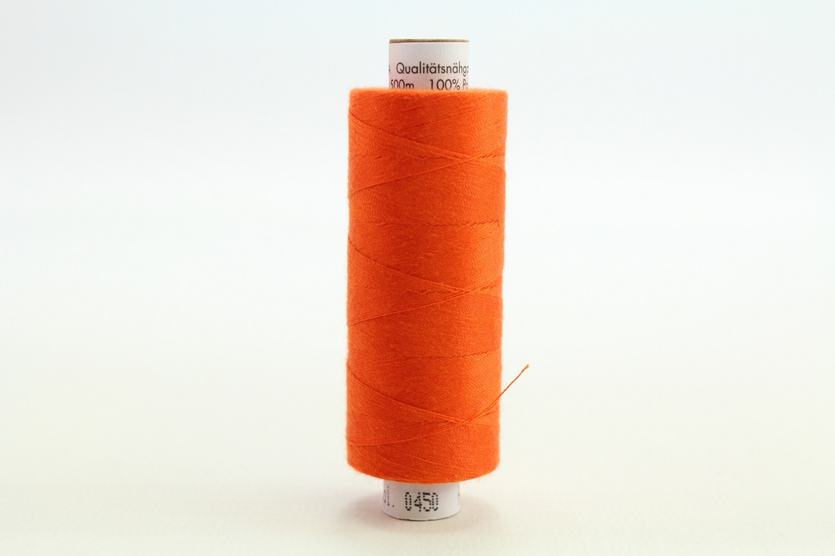 Troja 500M. in schöner Nähwelt Box (7er Set, blau, grün, rot,orange, gelb)