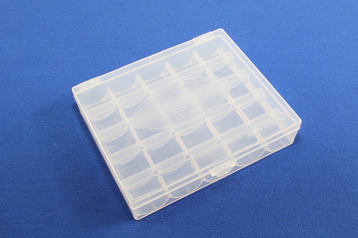 leere Spulenbox für 25 Spulen