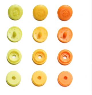Druckknopf "Color Snaps Mini Annähoptik", Prym Love, gelb, 9mm 