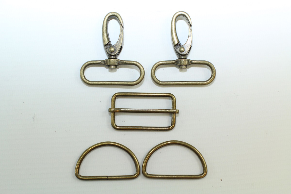 Taschen-Set altgold 4cm