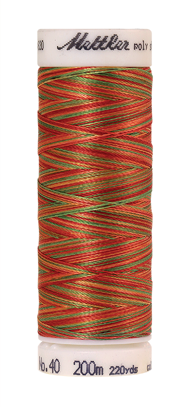 Stickgarn 200 Meter, Farbe:9939, Amann Poly Sheen Multi
