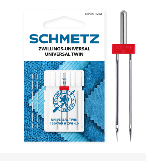 Schmetz Zwillingsnadel Universal 130/705 H ZWI 4,0/90