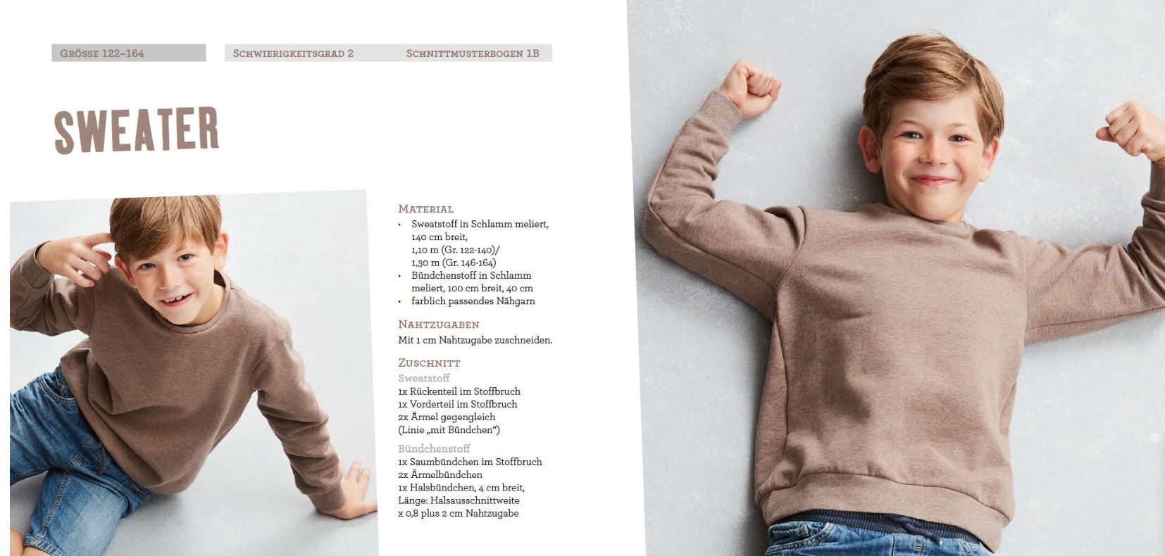 New Jersey - Nähen mit Jersey für Kids (Grösse 122-164)