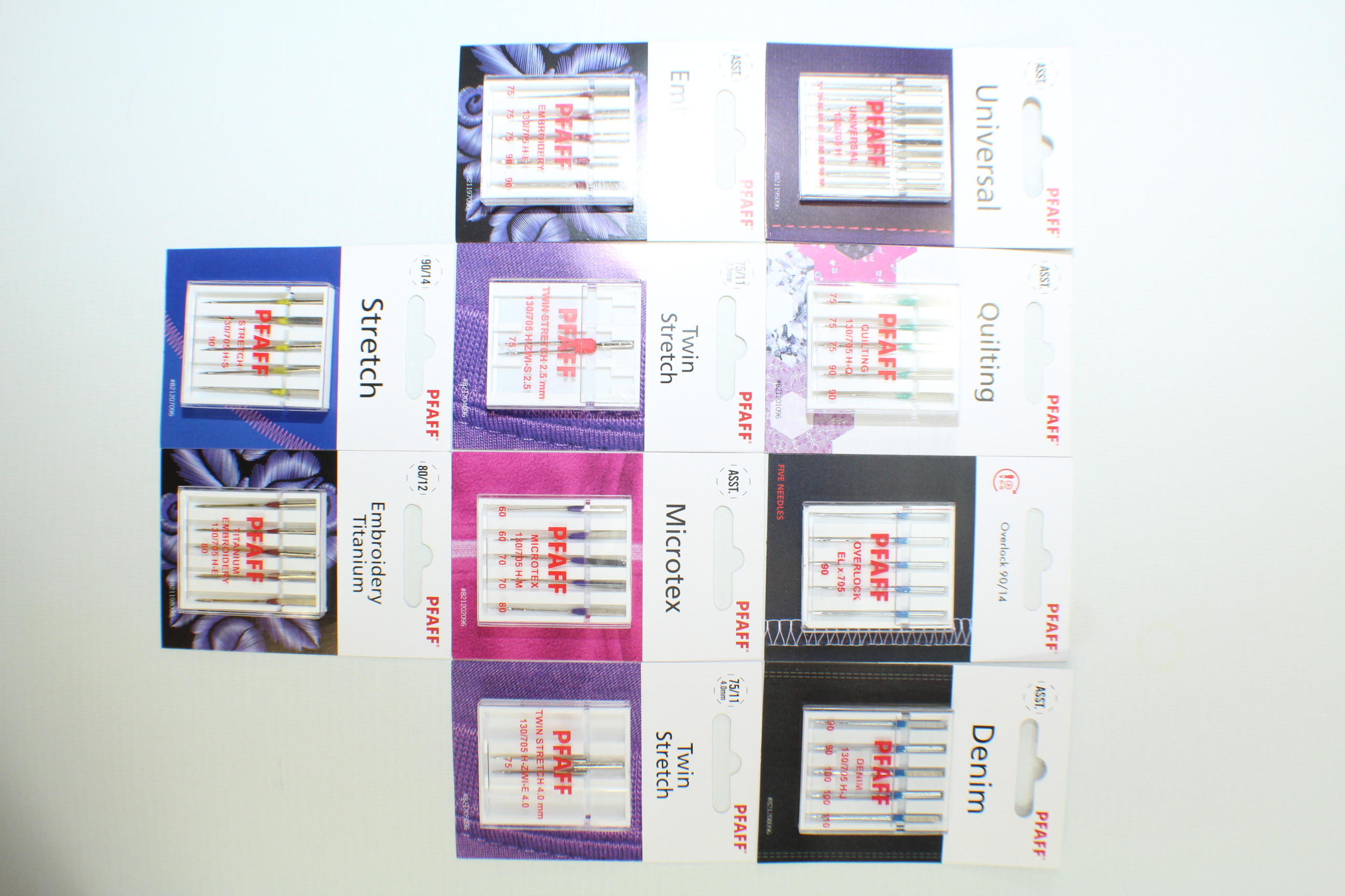 Original PFAFF Nadelset 5  Der 10-er Pack Mit Allem drin !!!