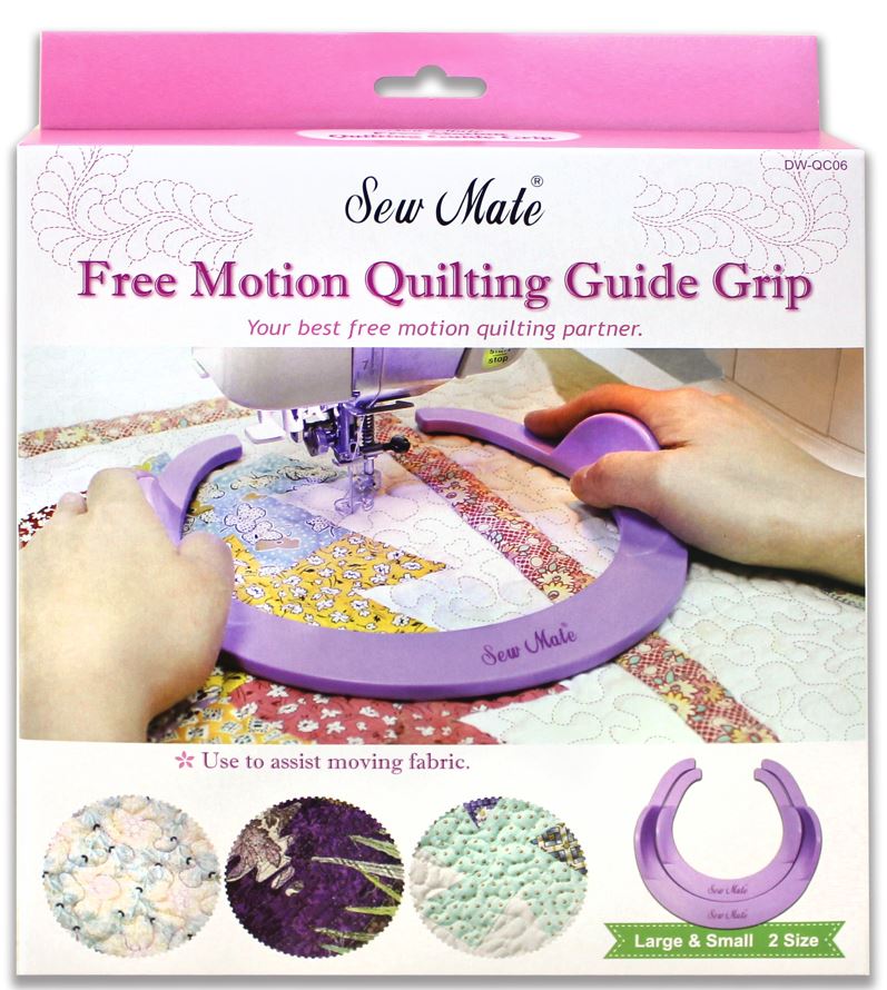 Freihand-Quilting-Ring Freihand - Führungs - Ring (groß 17,2cm und klein13,2cm) Freihand Stickrahmen