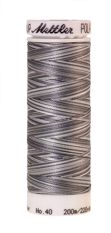 Stickgarn 200 Meter, Farbe:9920, Amann Poly Sheen Multi