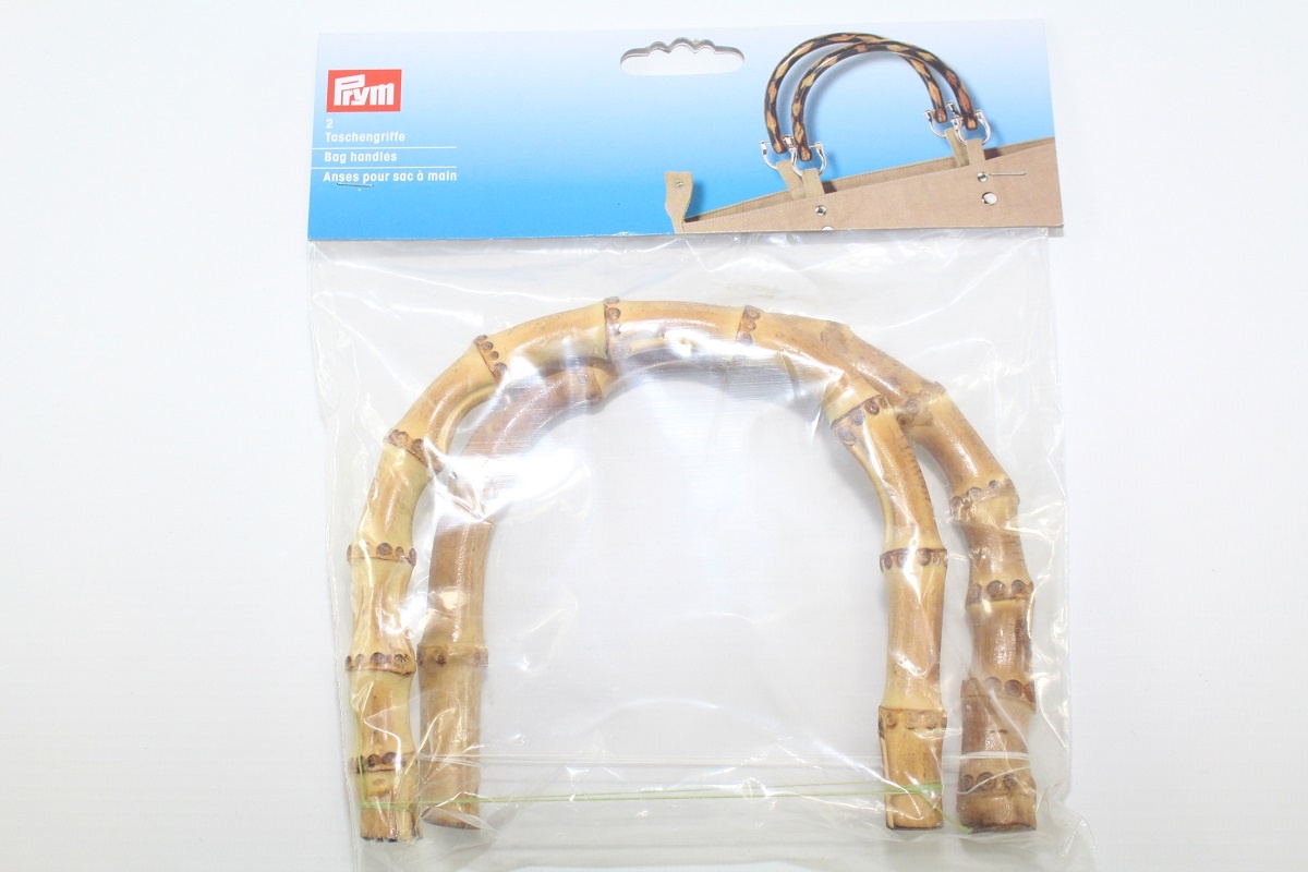 2 Taschengriffe " Kim natur"