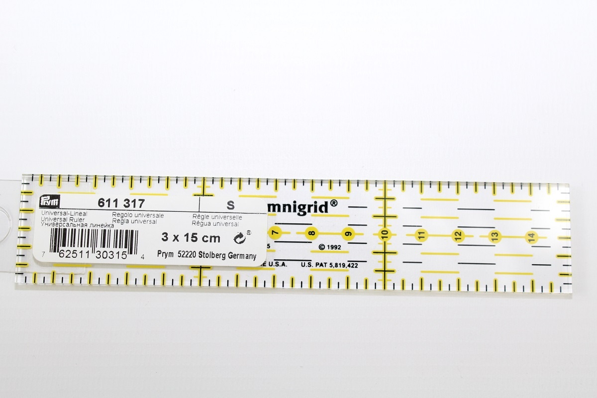 Universal - Lineal 3 x 15 cm