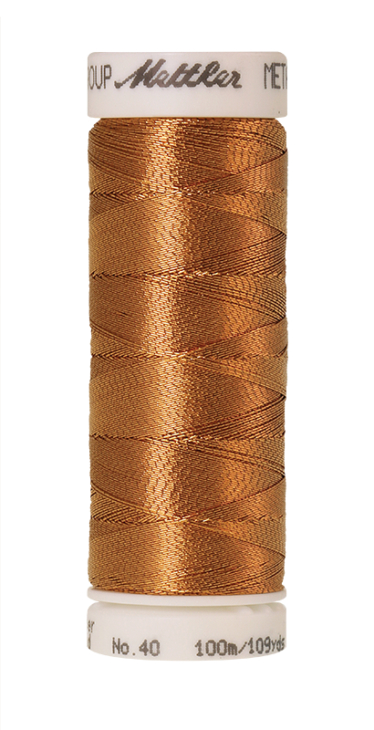 METALLIC braun (100 meter)