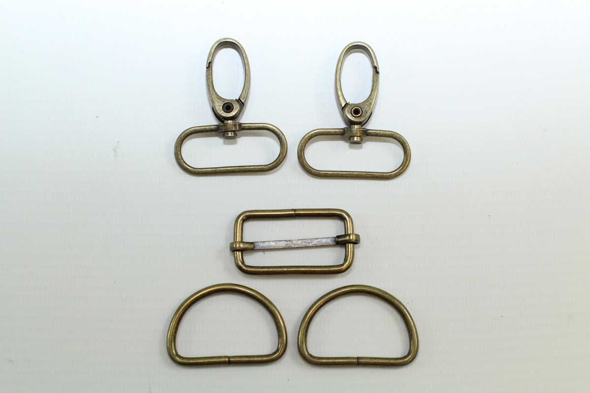 Taschen-Set altgold 3cm