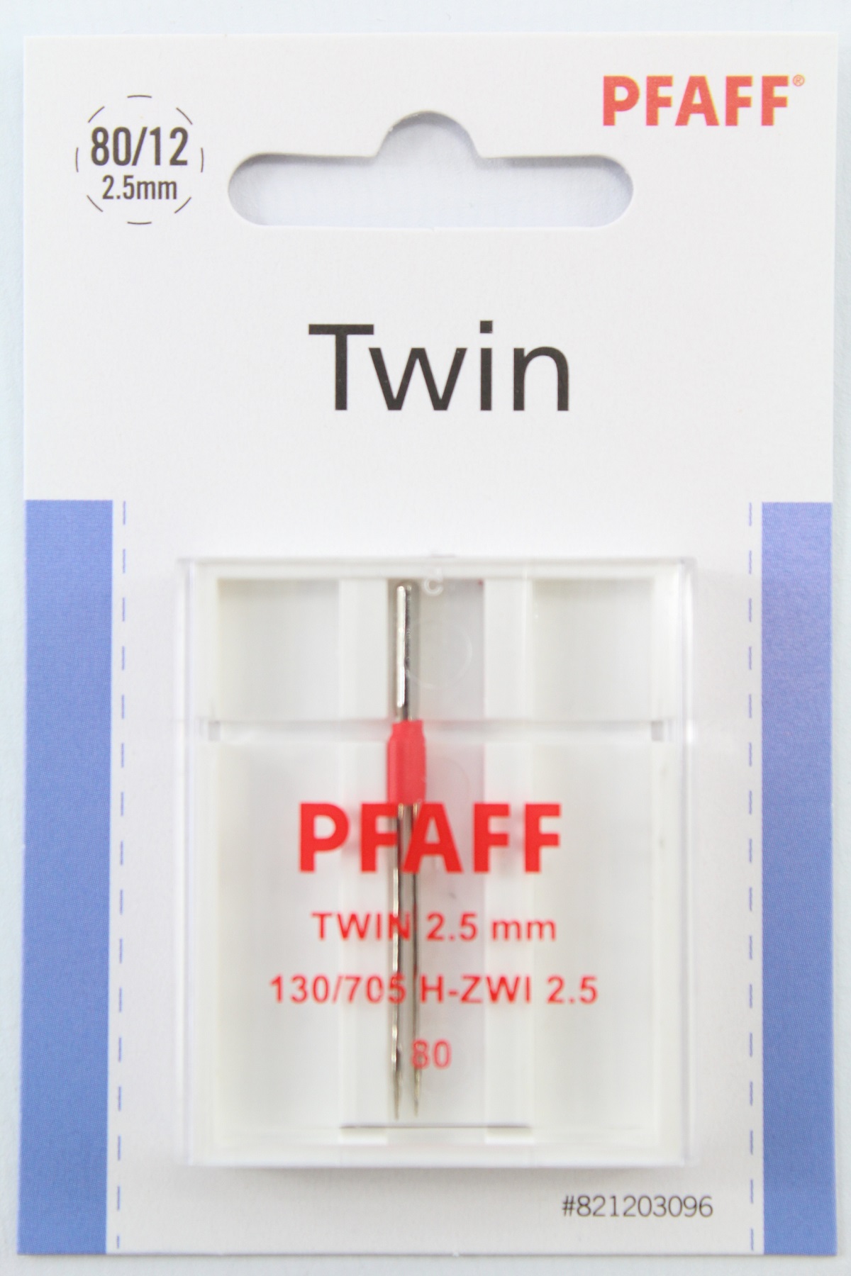 Original PFAFF TWIN Zwillingsnadel 130/705 H-ZWI 2,5/80
