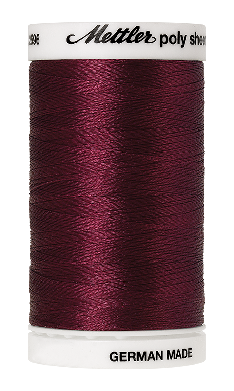 Stickgarn 800 Meter, Farbe:2222, Amann Poly Sheen
