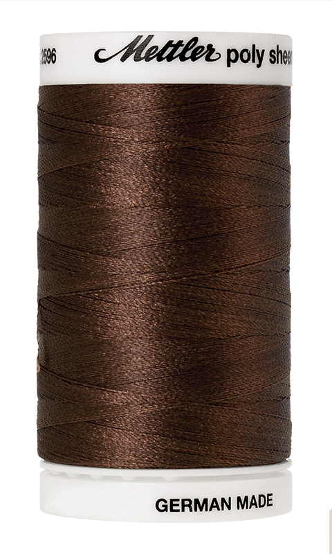 Stickgarn 800 Meter, Farbe:0945, Amann Poly Sheen