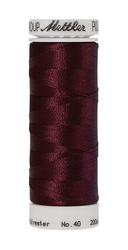 Stickgarn 200 Meter, Farbe:2115, Amann Poly Sheen