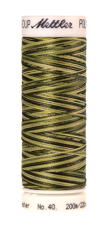 Stickgarn 200 Meter, Farbe:9976, Amann Poly Sheen Multi