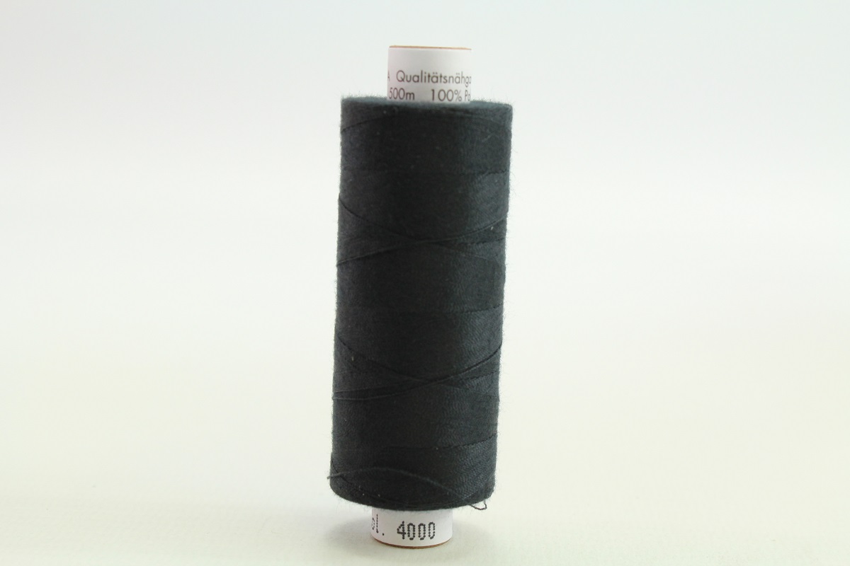 Troja 500M. in schöner Nähwelt Box (7er Set, schwarz,weiss,grau,braun)