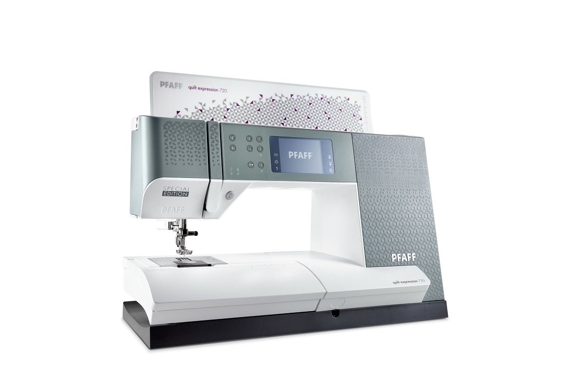 Pfaff quilt expression 720 Special Edition gratis 5 Nähfüsse
