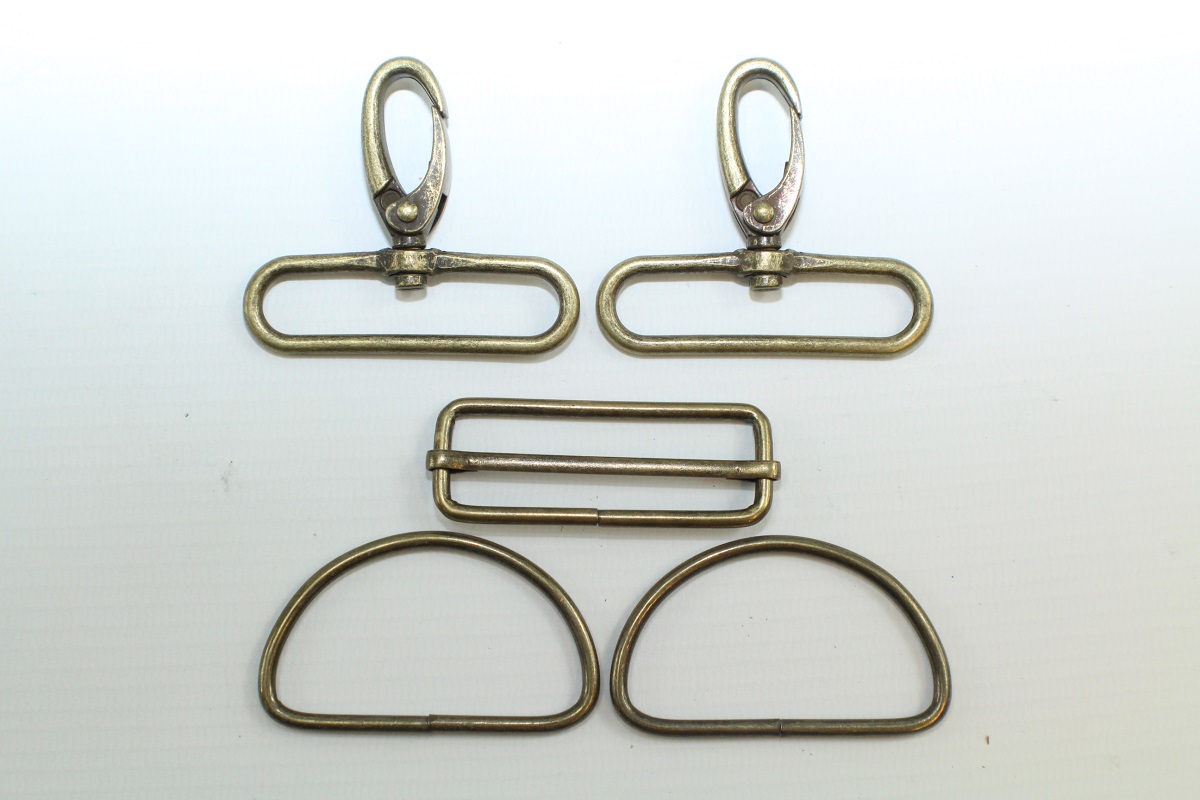 Taschen-Set altgold 5cm