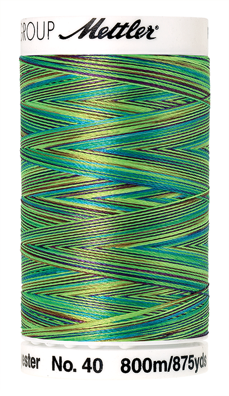Stickgarn 800 Meter, Farbe:9971, Amann Poly Sheen Multi