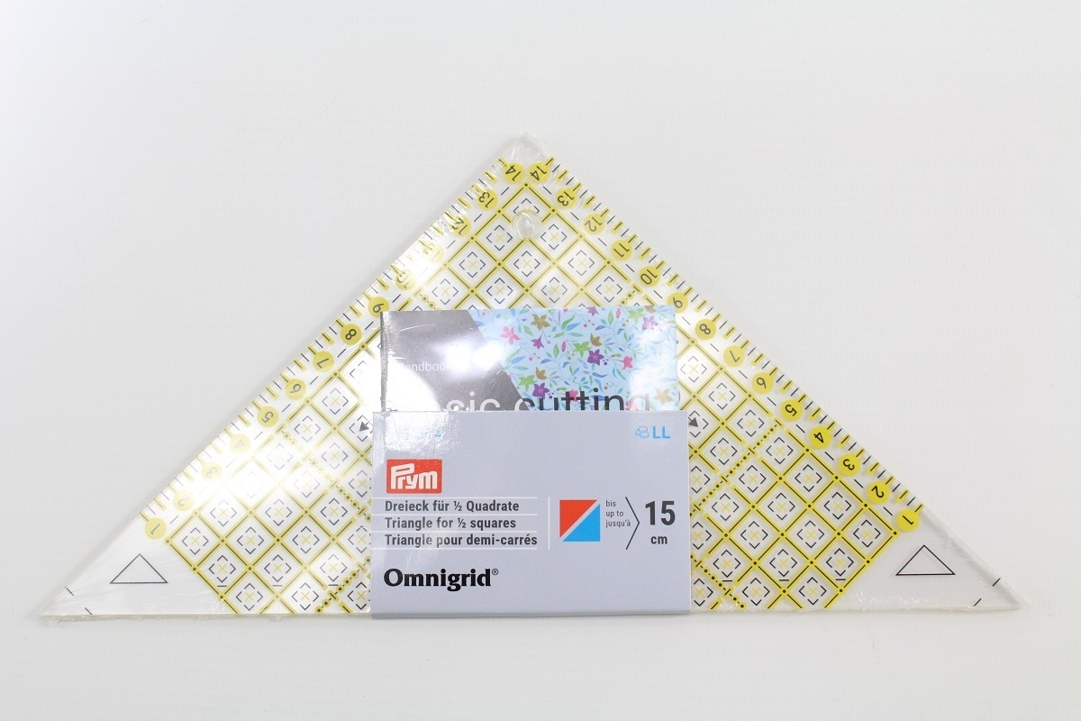 Flottes Dreieck, für ½ Quadrat-Dreiecke, bis 15cm