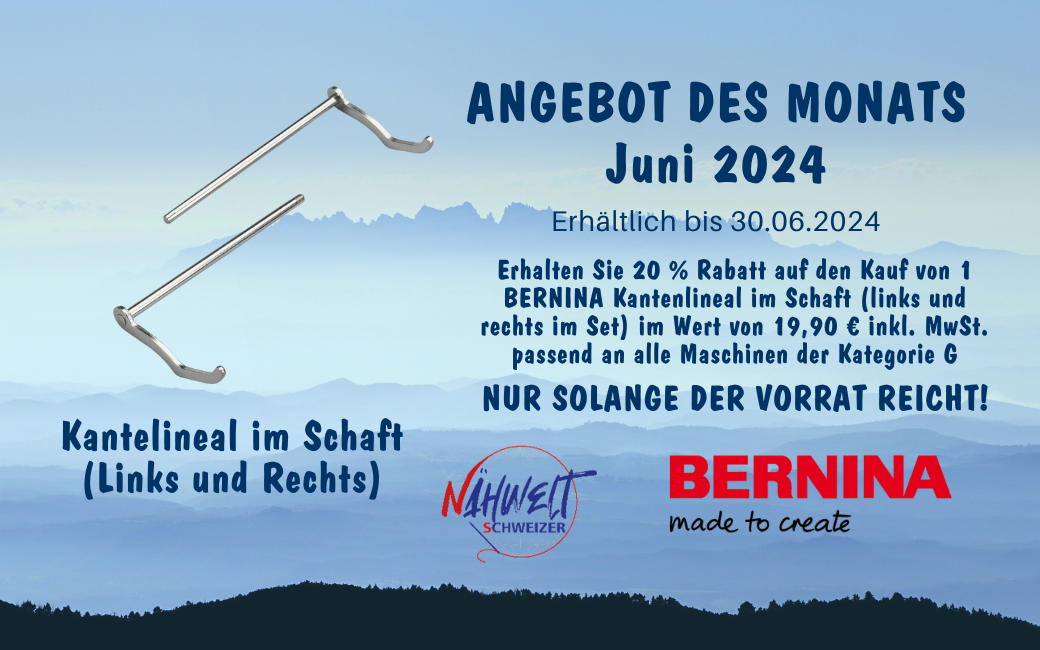 Bernina Angebot Juni