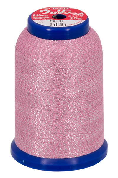 Baby Lock Metallic Bauschgarn 1000m (pink-silber)
