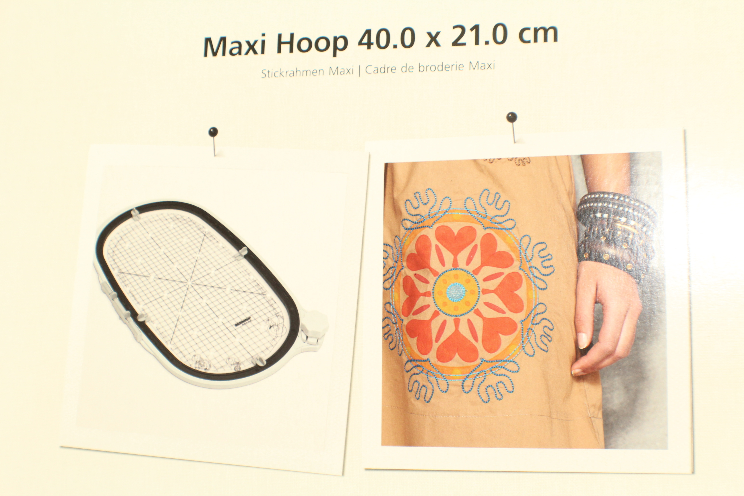 Original Bernina Stickrahmen Maxi-Hoop