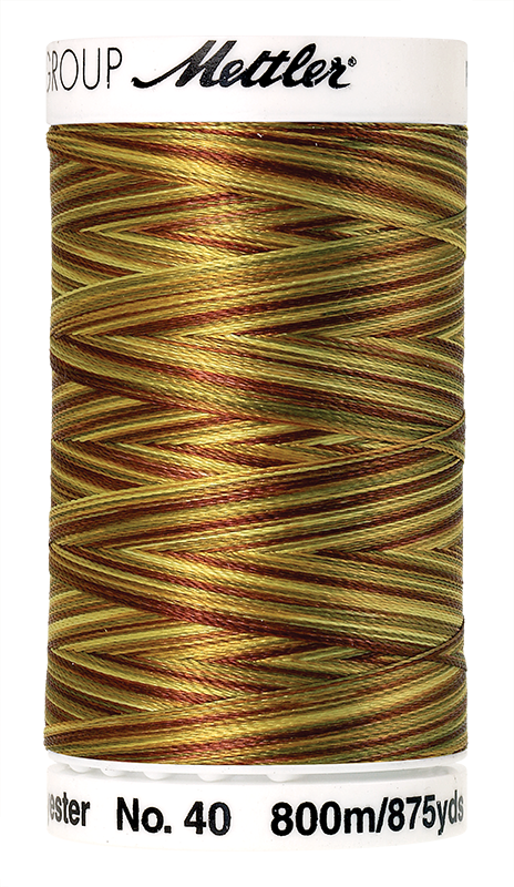 Stickgarn 800 Meter, Farbe:9975, Amann Poly Sheen Multi