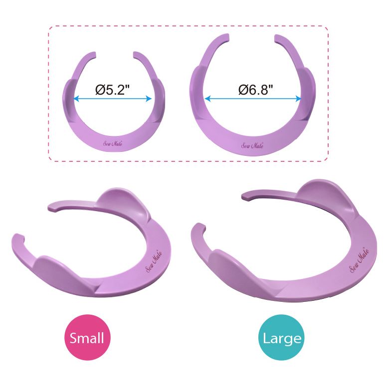 Freihand-Quilting-Ring Freihand - Führungs - Ring (groß 17,2cm und klein13,2cm) Freihand Stickrahmen