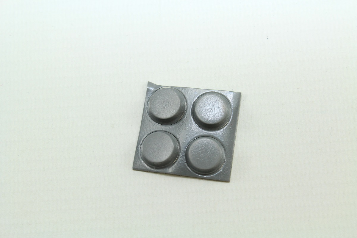 Gummifuß / Standfuß selbstklebend im 4er-set für Pfaff Modelle