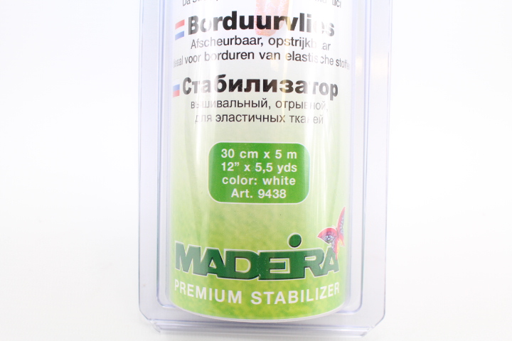 Madeira Cotton Stable Stickvlies 30cm x 5m