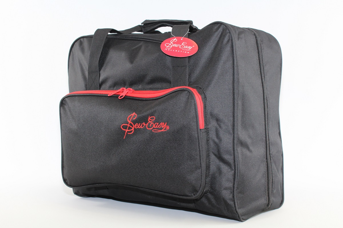 Sew Easy Nähmaschinen Tasche (schwarz/rot)